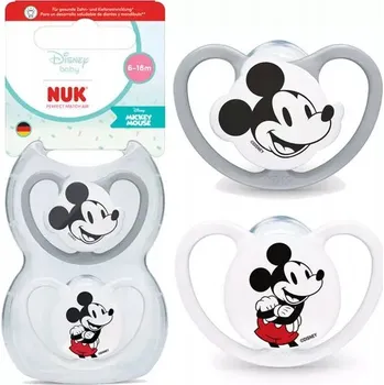 Dudlík NUK anatomický silikon 6 m +