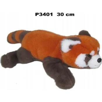 plyšák Plyšák pro dítě plyšový mazlíček přítulníček hračka - Panda červená 30 cm