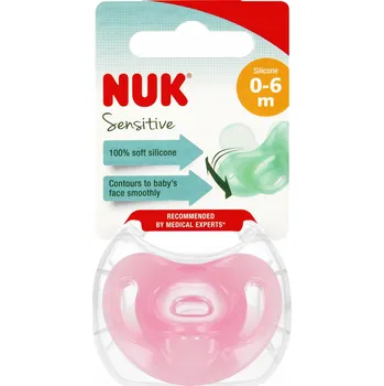 Anatomický, ortodontický silikonový Dudlík NUK 0+