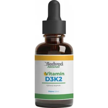 Medveď Medvěd natural Vitamin D3K2 20 ml