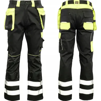 Pracovní obuv Dlouhé pracovní kalhoty Seven Kings Solar Odrazové vel. 52