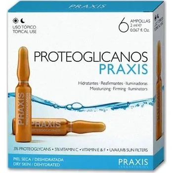 Pleťové sérum Praxis Proteoglycans classics - Hydratační ampule s proteoglykany proti vráskám 6x2ml
