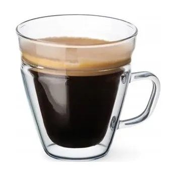 SIMAX PRESSO 2 ŠÁLKY S UCHEM 75 ML DVOJITÉ STĚNY SKLO