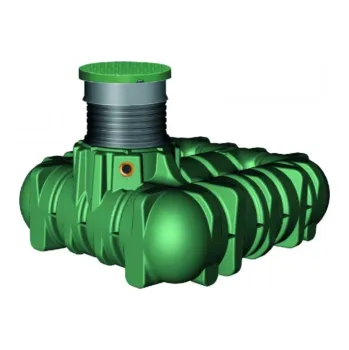 nádrž Graf GmbH Nízkoprofilová nádrž Li-Lo 7,5 m3 se stavitelným nástavcem a pochozím víkem