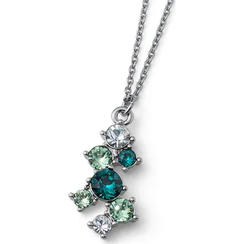 Náhrdelník Oliver Weber Okouzlující náhrdelník se zirkony Taboo 12276 GRE + 2 měsíce na vrácení zboží