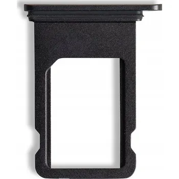 Originální šuplík / držák SIM karty černý pro Apple iPhone 8