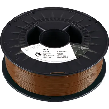 Filament PLA filament mahagonově hnědý 1,75 mm Smartfil 1 kg