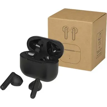 Sluchátka Altais bezdrátová sluchátka True Wireless Bluetooth® z recyklovaného plastu - Černá