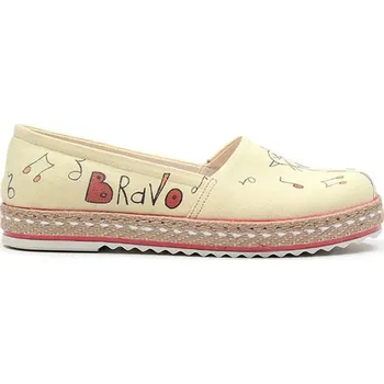 Dámské baleríny Goby Hellgelb/ Bunt 7666334 40