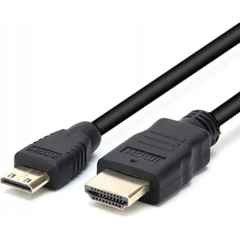 Video kabel High Speed ​​Mini HDMI pro HDMI kabel 2 m černý (Type C – Type A)