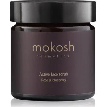 Pleťový peeling Mokosh Rose & Blueberry hydratační pleťový peeling 60 ml