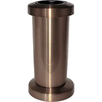 Smuteční dekorace Váza na hrob starozlato