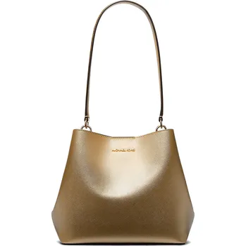 Kabelka Michael Kors kabelka Pratt metalická zlatá