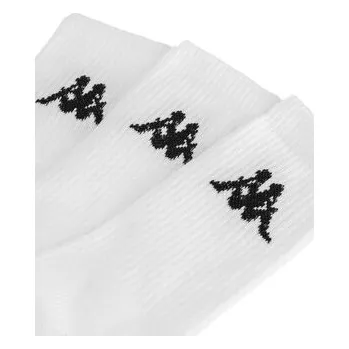 Pánské ponožky Dlouhé ponožky Kappa Z4448_AW24 (3-PACK) Bílá 34_36