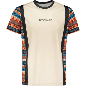 Pánské tričko Pánské funkční tričko premium ALTISPORT VOJ/ALM043TR01 BÉŽOVÁ 4XL