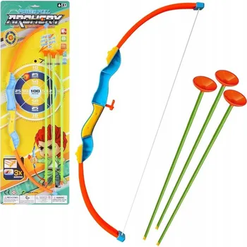 Dětská zbraň Dětský LUK se šípy, střelecká sada se 3 šípy