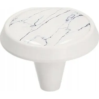 Nábytkové kování Nábytková úchytka GAMET GU09-L40 -V49 bílá matná + ma