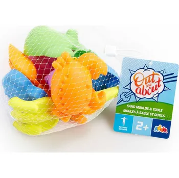 Hračka na písek Addo Hračky na písek - sada báboviček, 10ks