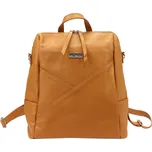 Dámský kožený batoh MiaMore 01-047 camel