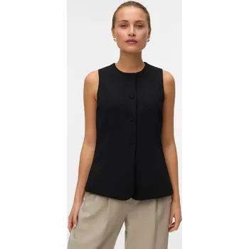Dámská vesta Vero Moda vypasovaná vesta Berlin černá Velikost: XS