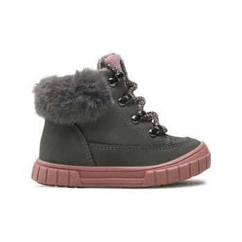 Dámské kozačky Kozačky Nelli Blu AVO-505-076 Šedá 25