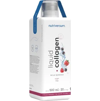 Kloubní výživa Nutriversum Liquid Collagen 10.000 Mg Sugar Free 500 ml Příchuť: Wild Berries