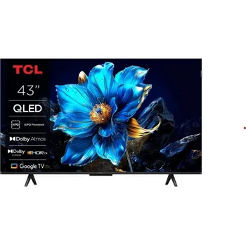 Televizor Televize TCL 43P79K 43" QLED 4K Google TV Dolby Atmos Smart Wi-Fi Internet