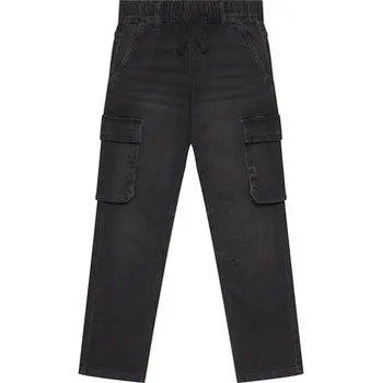 Dívčí kalhoty Mayoral Jeansy 7560 Černá Regular Fit 18Y