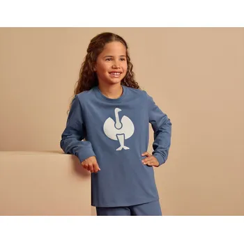 Chlapecké pyžamo e.s. Pyžamové Longsleeve cotton stretch, dětské velikost 98/104 nordická modrá Strauss