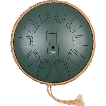 Perkuse SELA Unity Tongue Drum 13" C Major Green 432 Hz