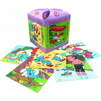 Pexeso Pexeso v krabičce maxi Šmoulové