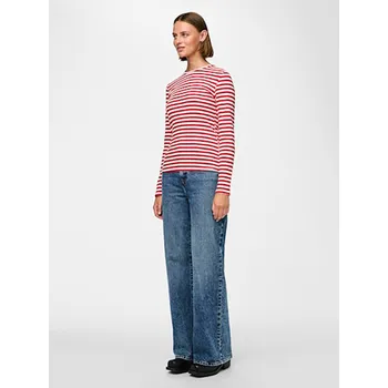 Dámská móda Pieces Rot/ Weiß 446387 S