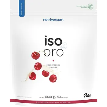 Protein Nutriversum Iso Pro Protein, 1000 g Příchuť: Třešňový jogurt