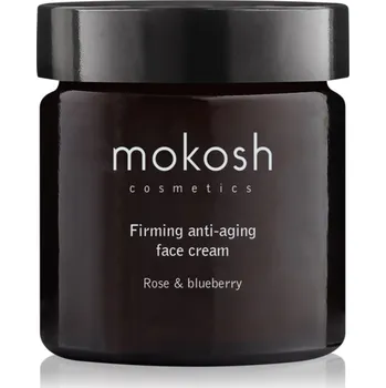 Pleťový krém Mokosh Rose & Blueberry zpevňující pleťový krém proti stárnutí 60 ml