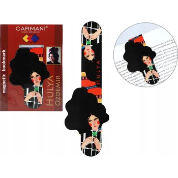 Záložka MAGNETICKÁ ZÁLOŽKA DO KNIHY OZDEMIR MALÍŘSTVÍ UMĚNÍ DÁREK CARMANI