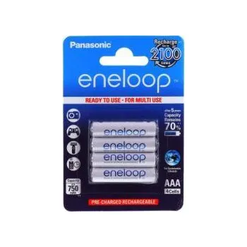 Nabíjecí baterie BK-4MCCE/4BE 800mAh NiMH 4ks - Panasonic eneloop originál 1,2V