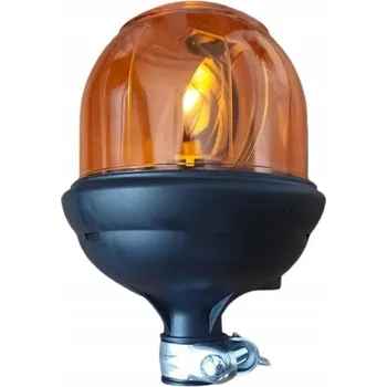 Maják Výstražný maják oranžový 12-24V H1 otočný na tyč