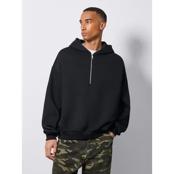 Pánská mikina Mikina s kapucí - L - House - černá - 485IM-99X