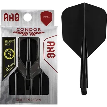 Příslušenství pro šipky Letky CONDOR AXE Small Black Short