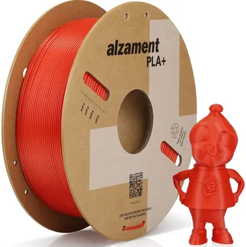 Filament Alzament PLA+ 1kg Red ALZMNTP03
