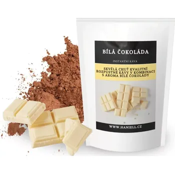 Rozpustná káva Bílá čokoláda – jemná krémová chuť 25 g