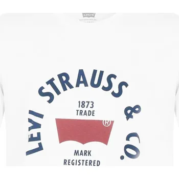 Pánská móda Tričko Levis Wht 1873 500056 S