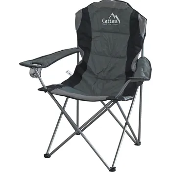 kempingová židle Cattara Židle kempingová skládací VIGO šedá