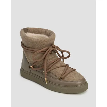 Dámská zimní obuv Dámské Zimní Boty Inuikii Felt 10010030321038-stone-grey