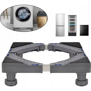 Praní a péče o prádlo PODSTAVEC POD PRAČKU, SUŠIČKU, LEDNIČKU - NASTAVITELNÝ UNIVERZÁLNÍ