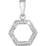 Evolution Group Stříbrný přívěsek s lrystaly Swarovski 74073.1 + 2 měsíce na vrácení zboží