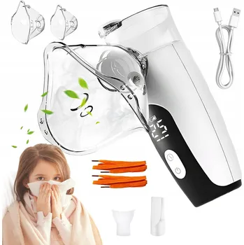 Inhalátor INHALÁTOR NEBULIZÁTOR INHALÁTOR PRO DOSPĚLÉ, TICHÝ INHALÁTOR PRO DĚTI