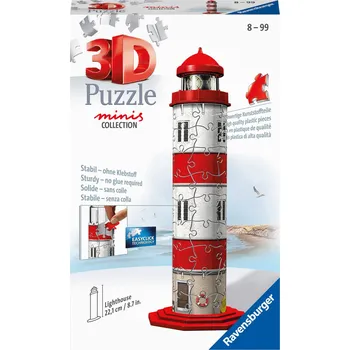 Puzzle RAVENSBURGER 3D Puzzle Mini Lampa 54 Dílků Pro Děti Od 8 Let