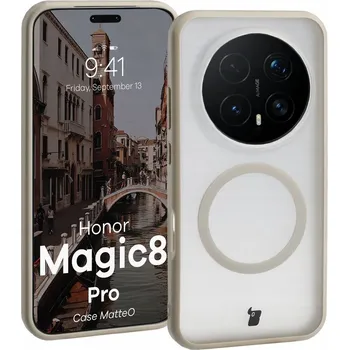 Pouzdro na mobilní telefon Zadní Kryt Bizon pro Honor Magic8 Pro béžová