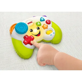 Hračka pro nejmenší Fisher Price Veselý Gamepad pro nejmenší interaktivní hračka pro miminko +6m